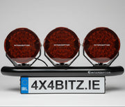 VW Amarok 2023- Interceptor Laser Triple 9” ShadowEye Grille Integration